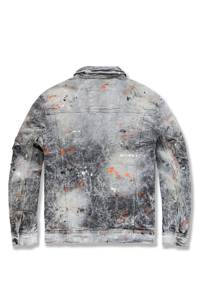 MEN'S JORDAN CRAIG SPARTA STRIPED DENIM JACKET