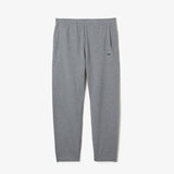 MEN'S LACOSTE PRINT TRACKPANTS (GREY CHINE)