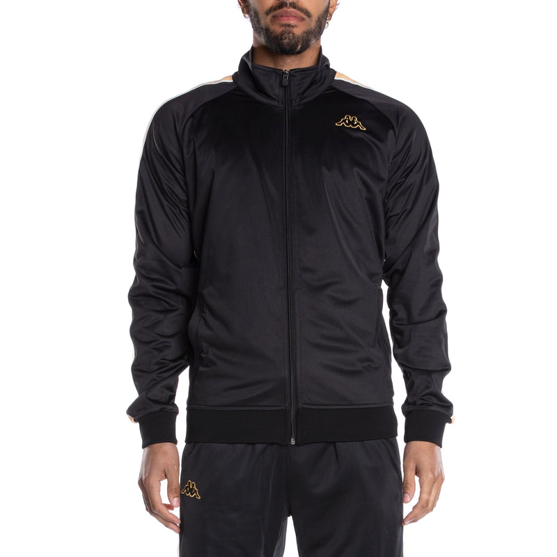 MEN'S LOGO TAPE ARTEM 2 TRACKSUIT (BLACK SMOKE/ORANGE)