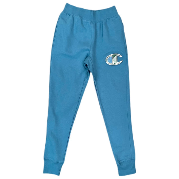 Blue champion sweatsuit hot sale