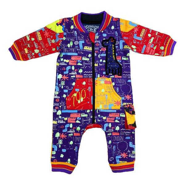 KID'S ELITE SAFARI BABY BOY JUMPSUIT (MULTI)