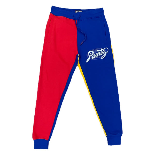 MEN'S RUNTZ DIVIDED WORLDWIDE JOGGER (DEEP ROYAL)