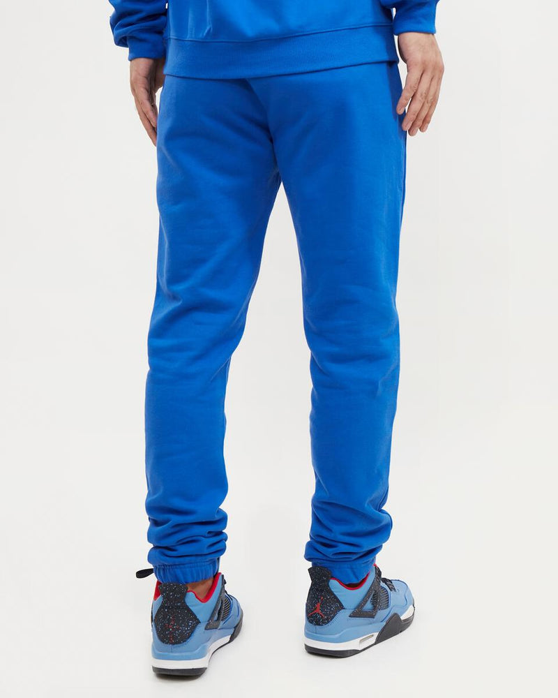 GOLDEN STATE WARRIORS STACKED LOGO SWEATPANT (ROYAL BLUE)