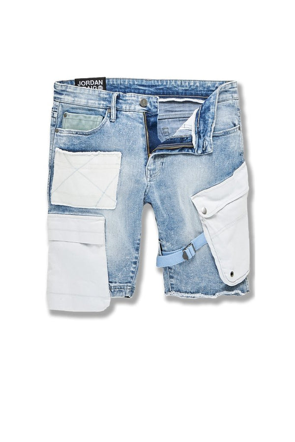MEN'S JORDAN CRAIG TRAVIS CARGO SHORT (CAROLINA BLUE)
