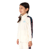 KID'S KAPPA LOGO TAPE ARTEM 2 TRACKSUIT (CREAM)