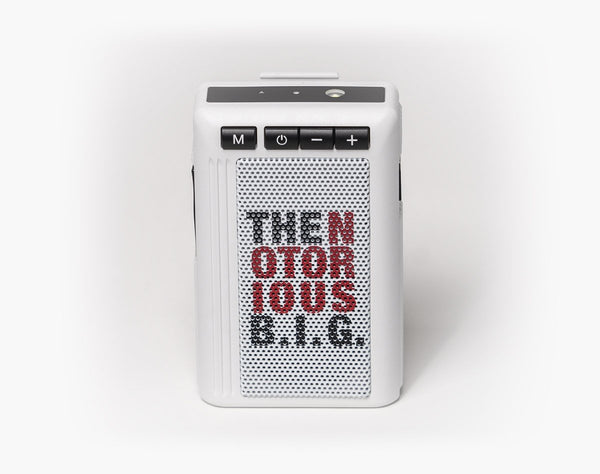 BUMPBOXX RETRO PAGER BEEPER PORTABLE BLUETOOTH SPEAKER (NOTORIOUS B.I.G.)