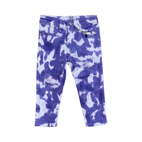 KID'S DNA PREMIUM TIE DYE JEAN (PURPLE)